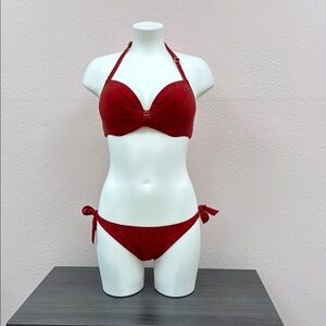 Dekker Bold Red Bikini Set